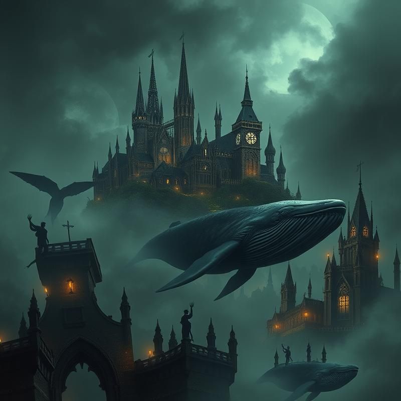 gothic style AI art