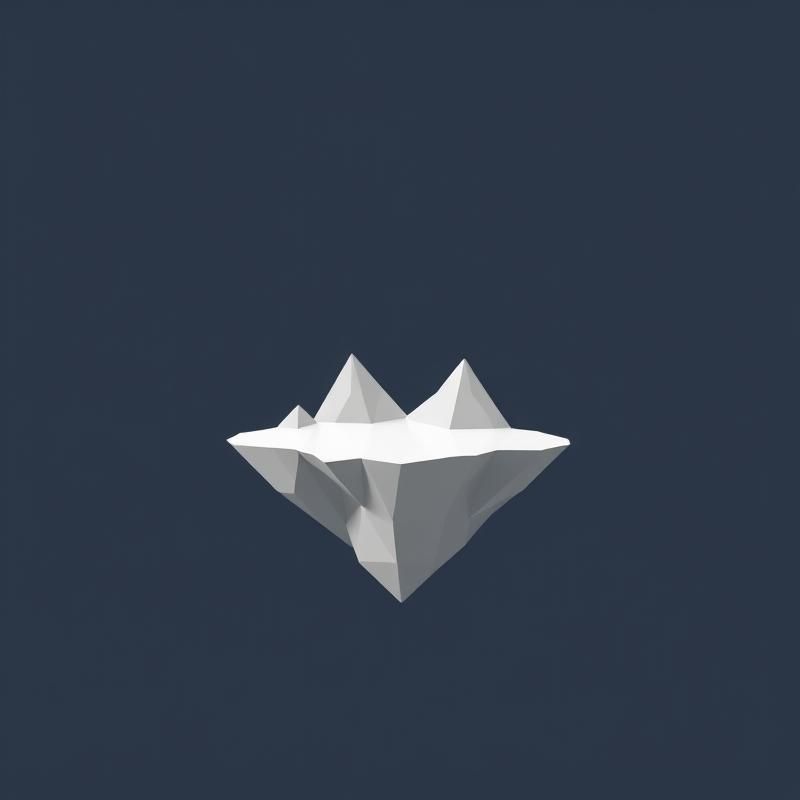 minimalist style AI art