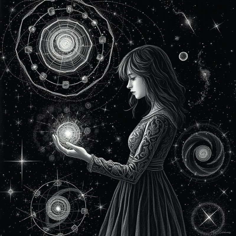 etching style AI art