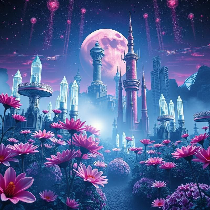 vaporwave style AI art