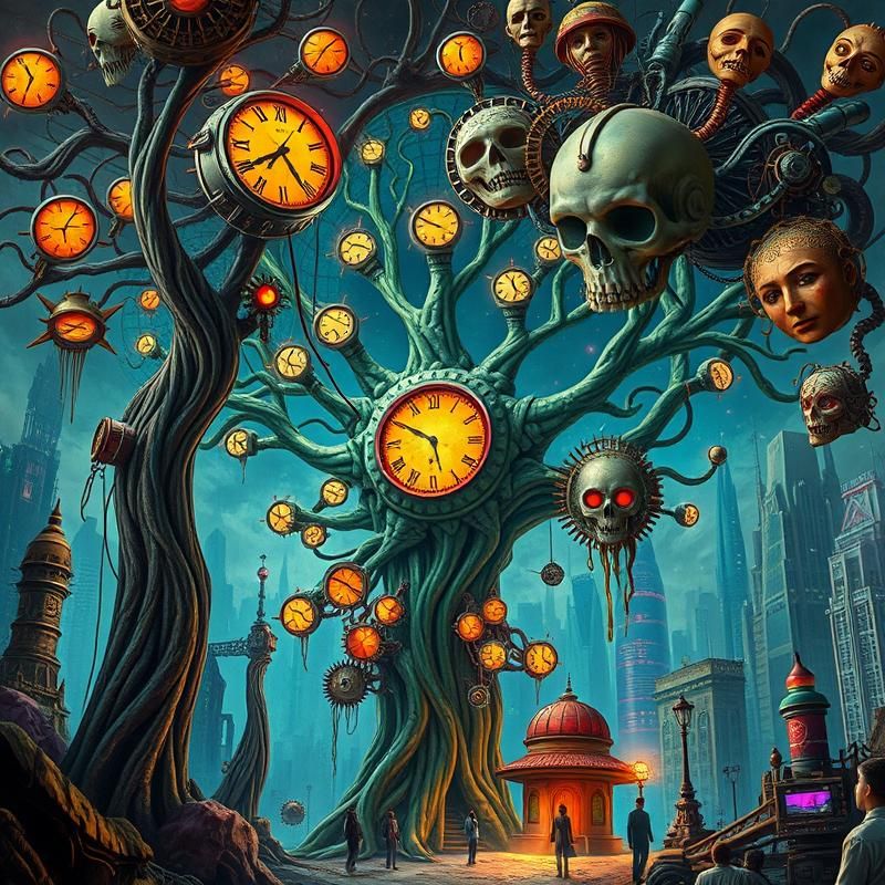 pop surrealism style AI art