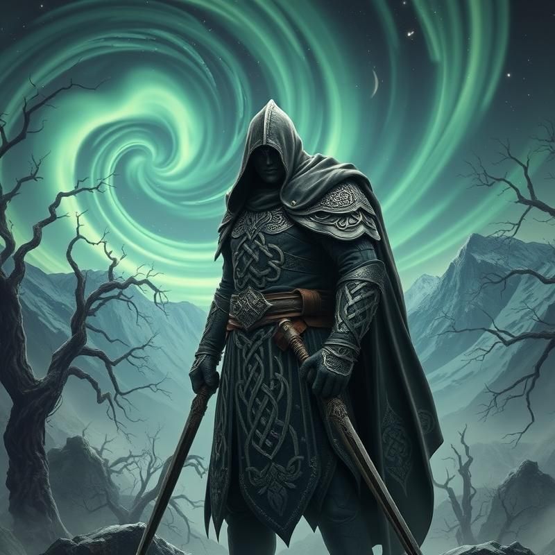 celtic style AI art