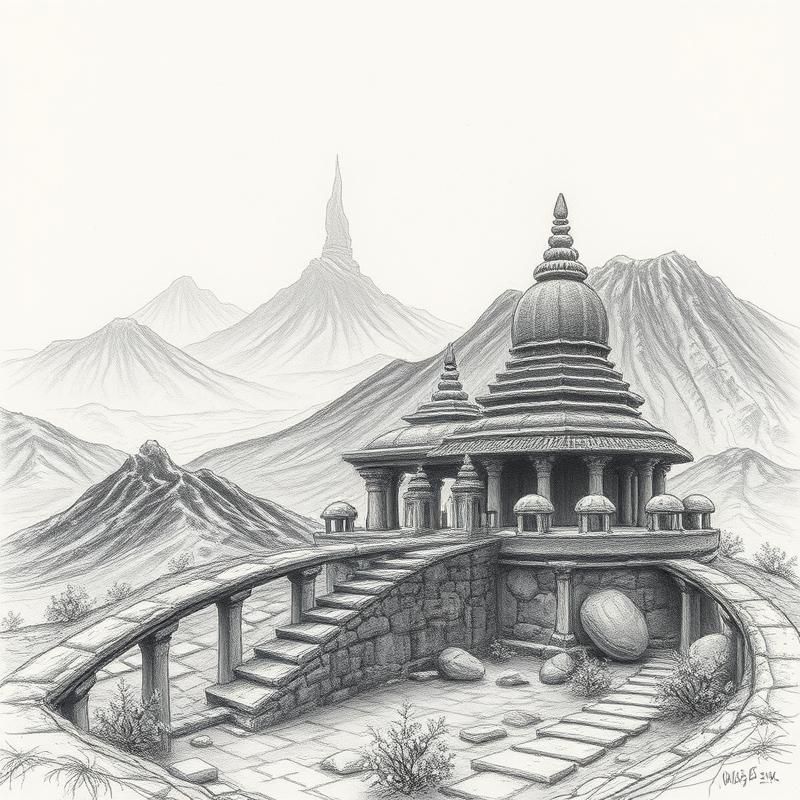 pencil sketch style AI art