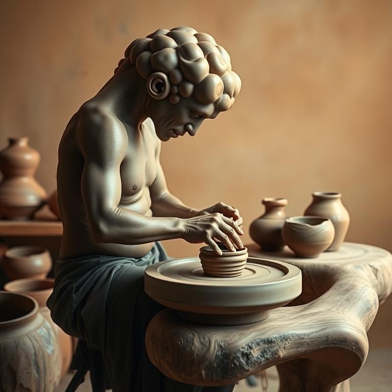 organic style AI art