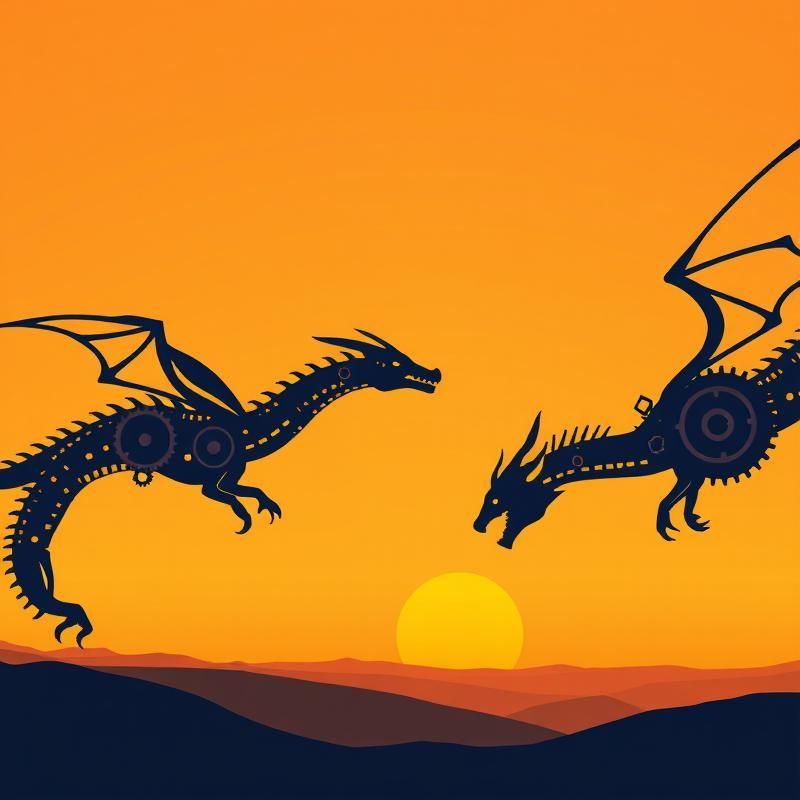 minimalist style AI art