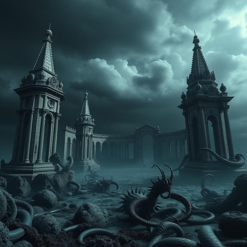 gothic style AI art