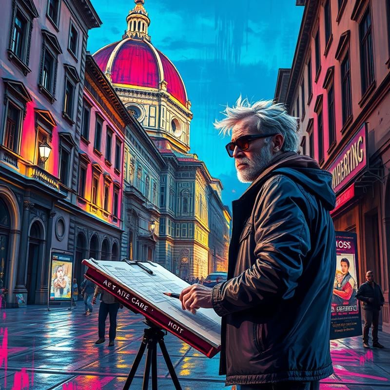 digital art style AI art