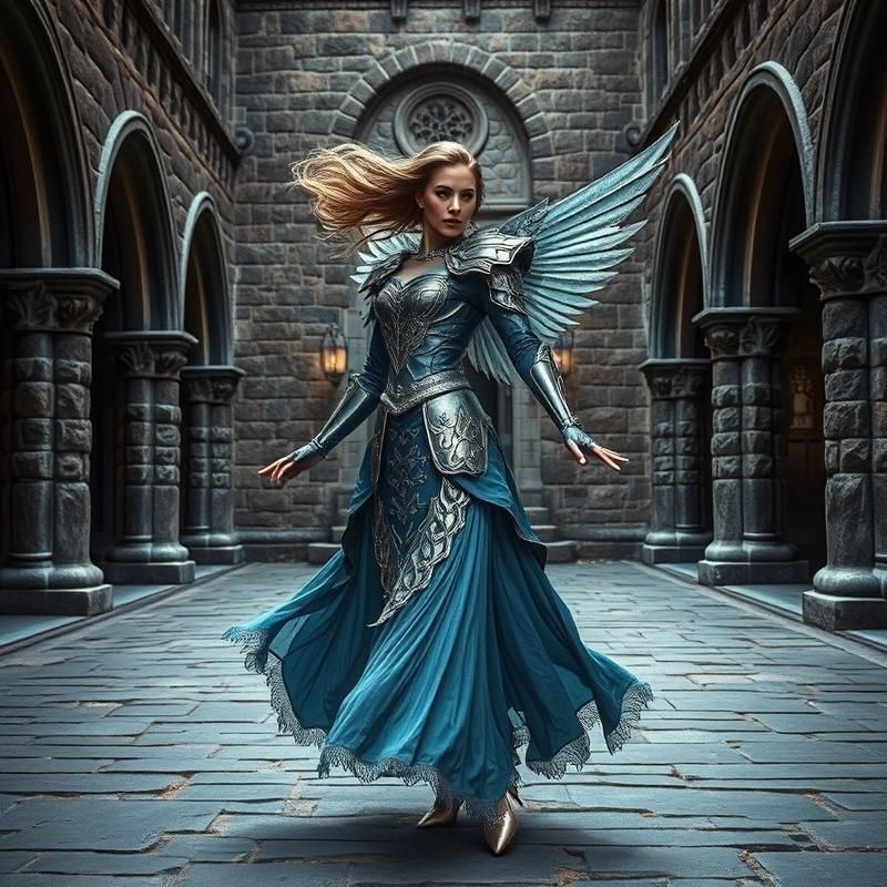 medieval style AI art