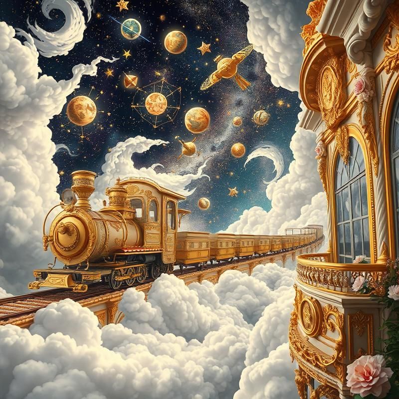 rococo style AI art