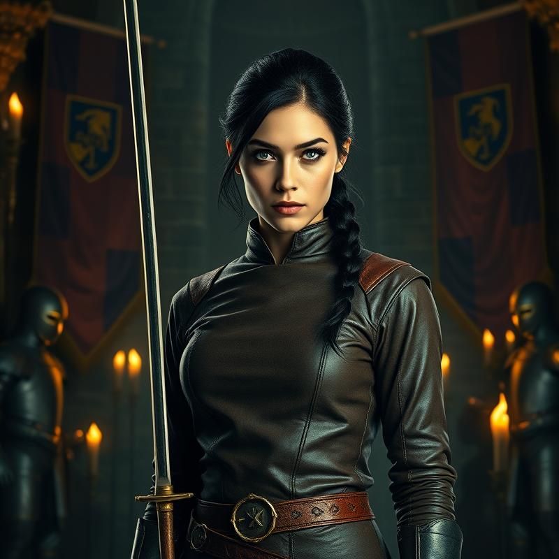 medieval style AI art