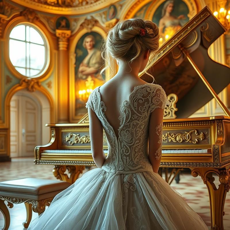 rococo style AI art