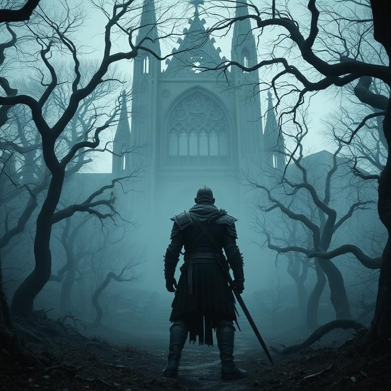 gothic style AI art