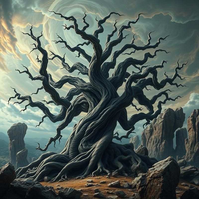 surrealism style AI art