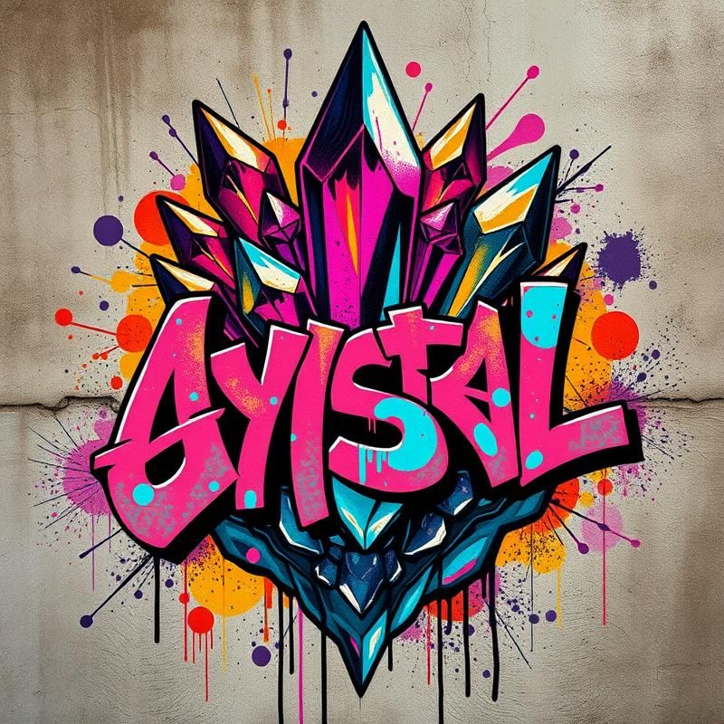 graffiti style AI art