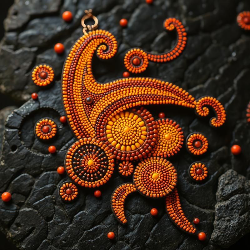 aboriginal art style AI art