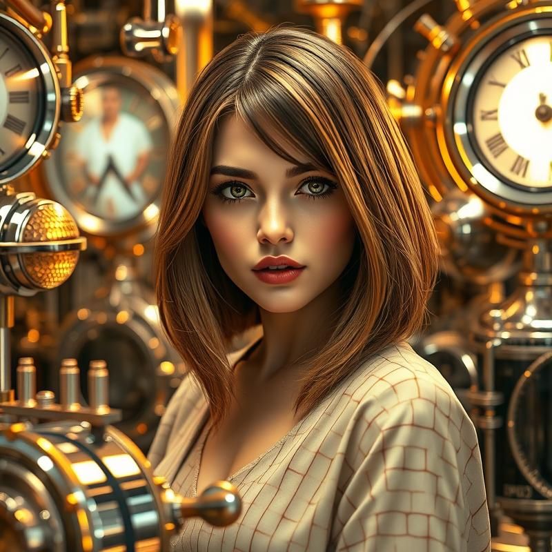 art deco style AI art