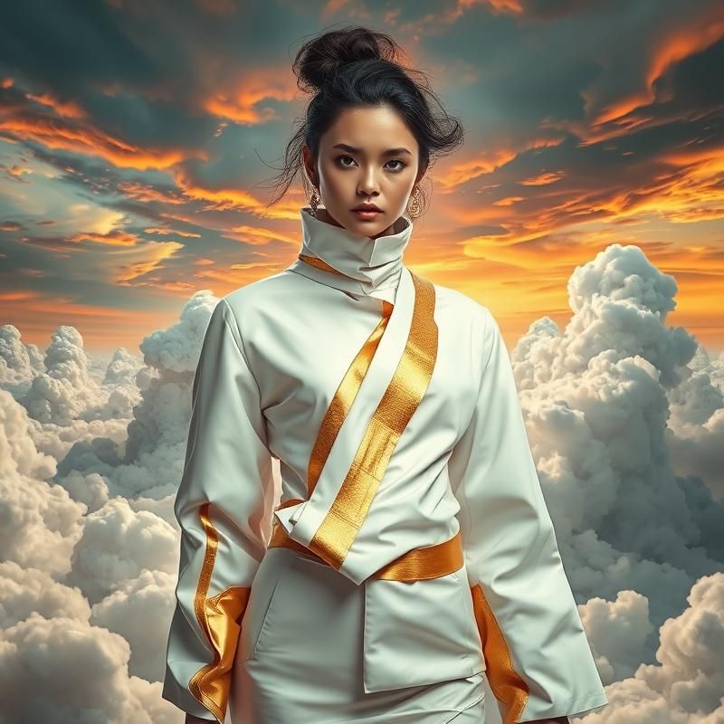 contemporary style AI art