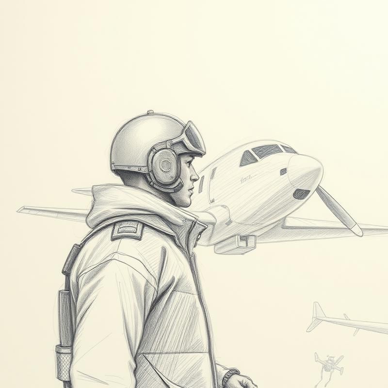 pencil sketch style AI art