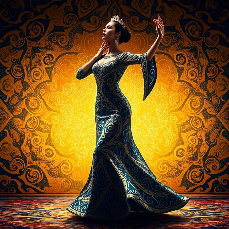 islamic art style AI art