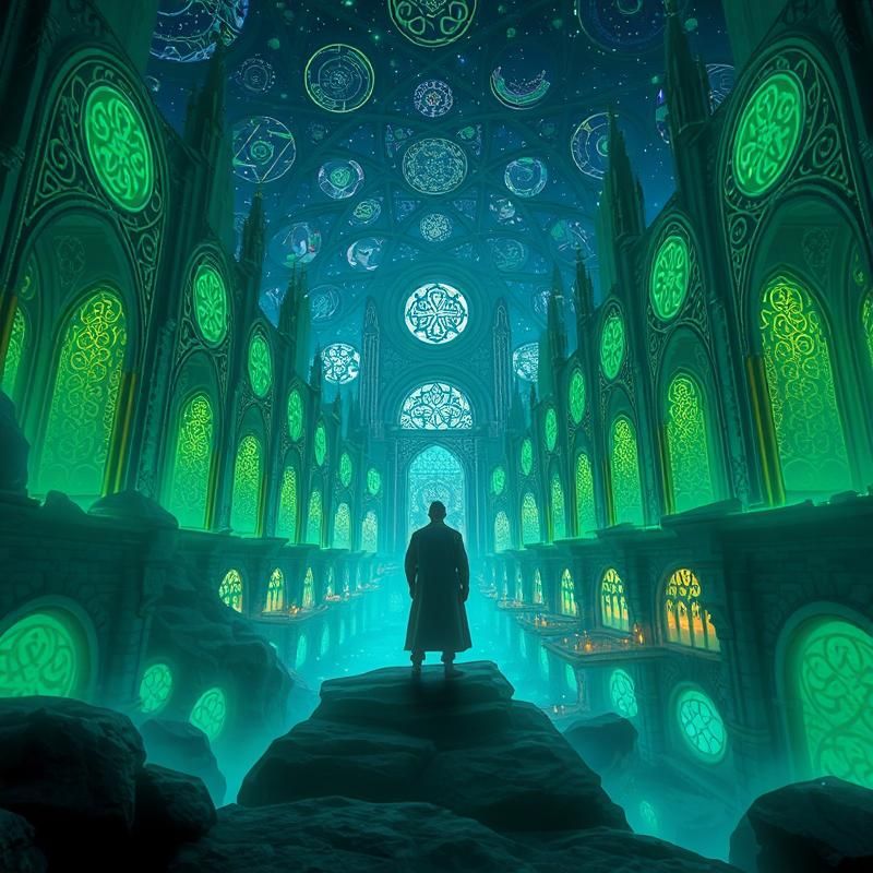 celtic style AI art