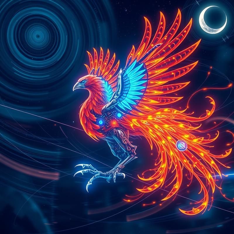 kinetic art style AI art