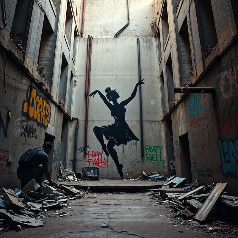 street art style AI art