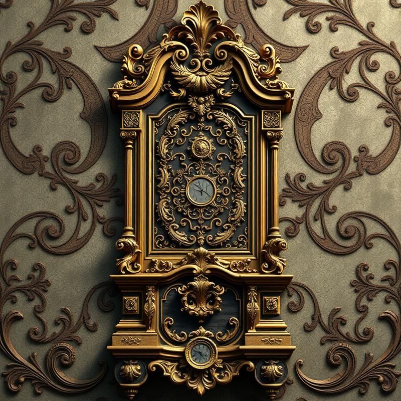 baroque style AI art