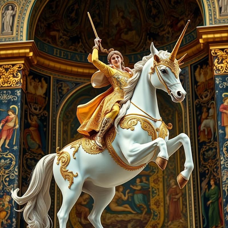 byzantine style AI art
