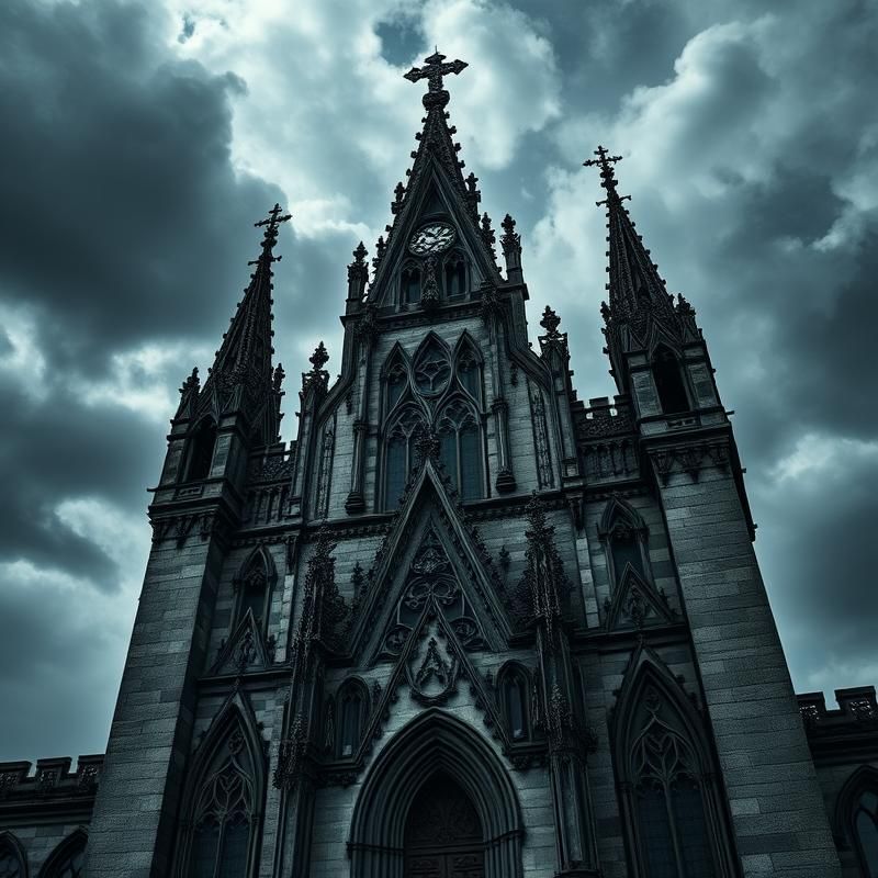 gothic style AI art
