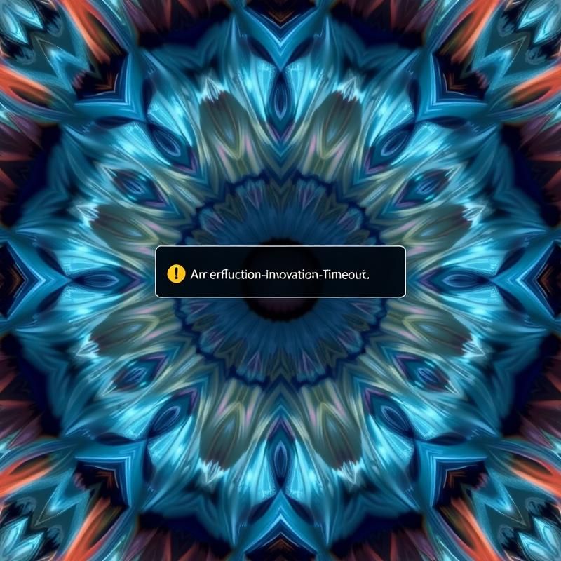 fractal art style AI art