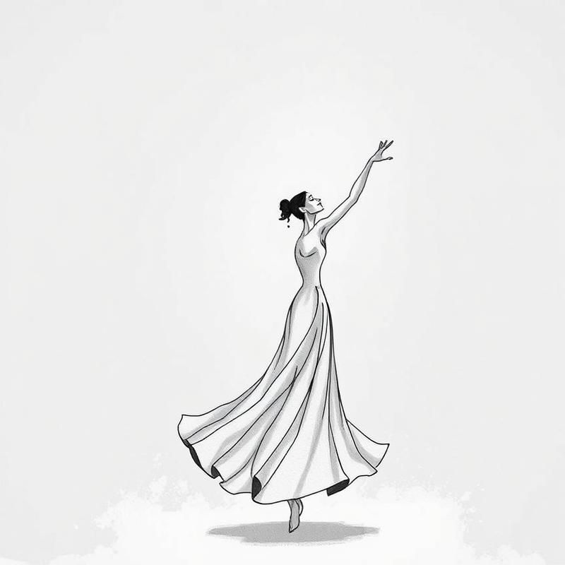 line art style AI art