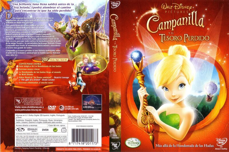 e44203f254a822042a6ec521a08efa7a - Campanilla y el tesoro perdido - [2009] - [DVD9] [Castellano - Inglés - Portugués - Ruso] - [Animacion] - [MEGA] CORRECTO A 27-02-25