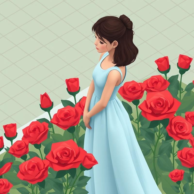 isometric style AI art
