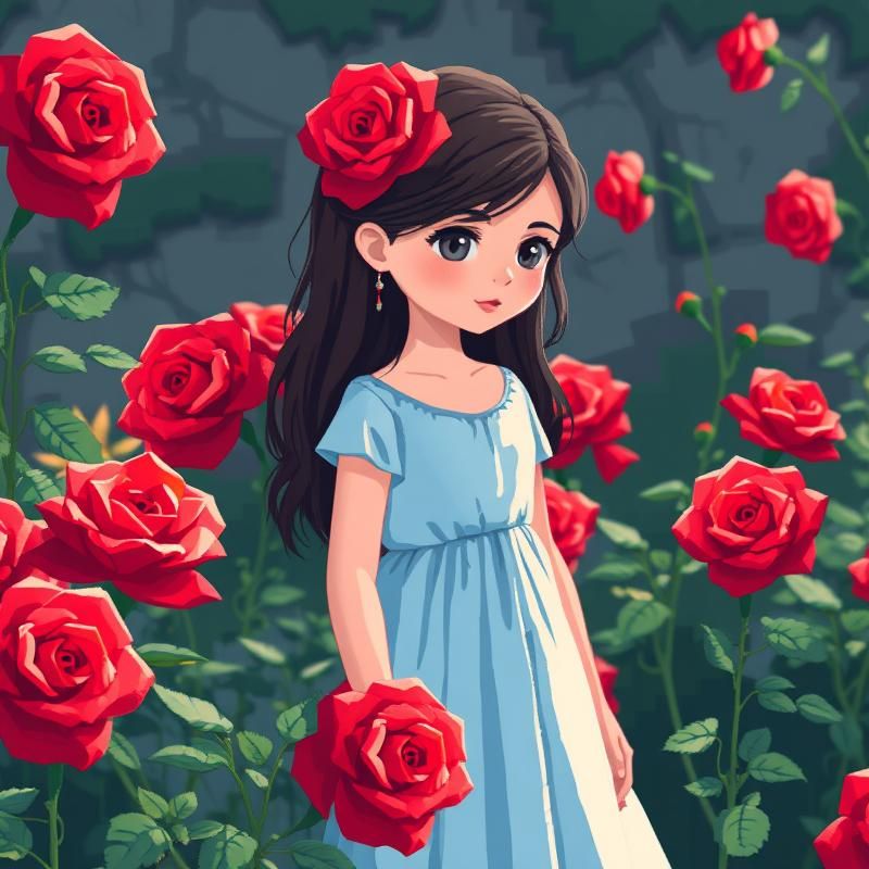 8-bit art style AI art