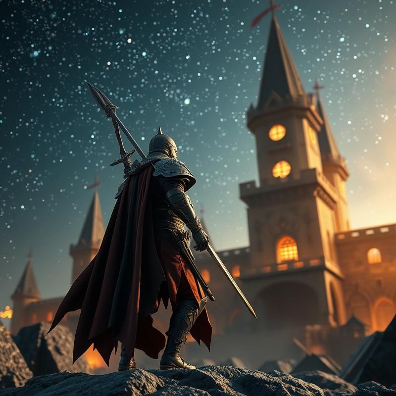 3D rendering style AI art