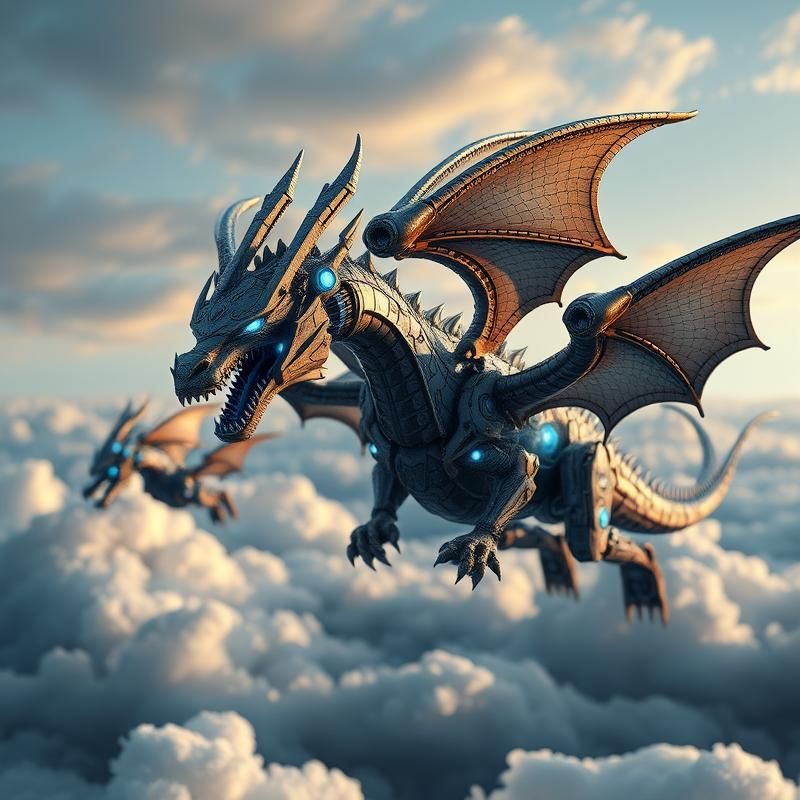 3D rendering style AI art