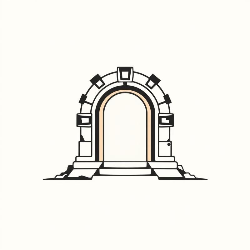 minimalist style AI art