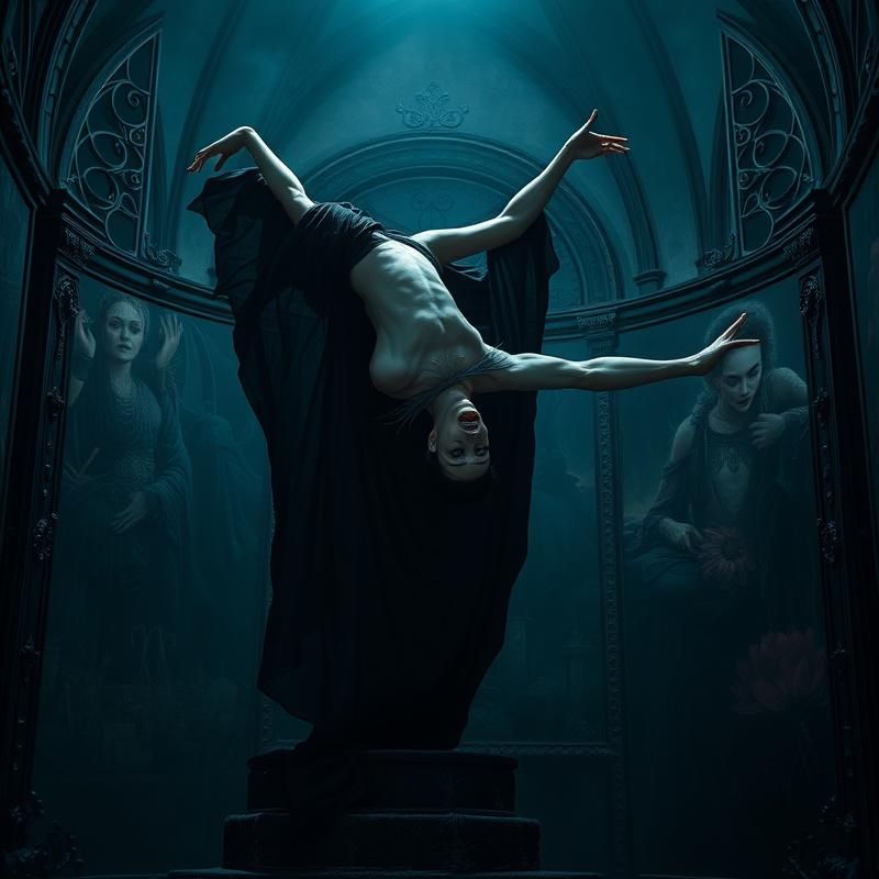 gothic style AI art