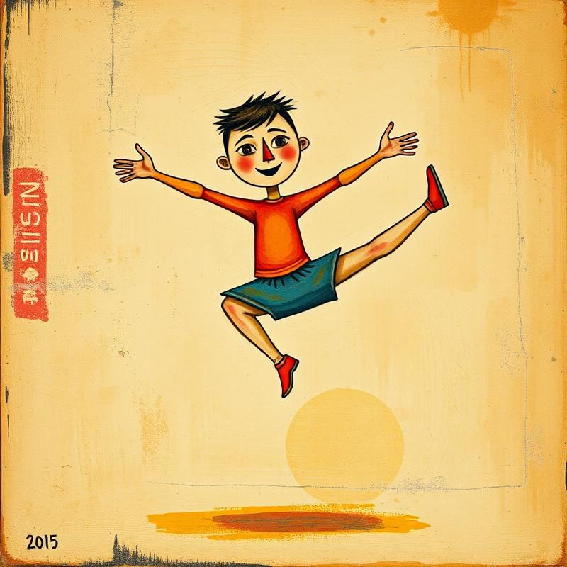 folk art style AI art