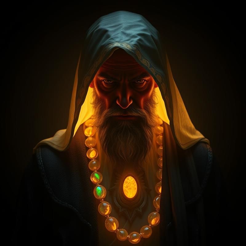 chiaroscuro style AI art