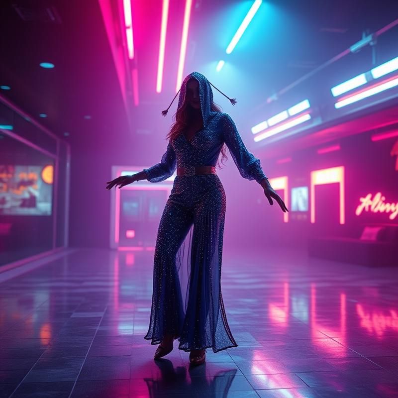 vaporwave style AI art