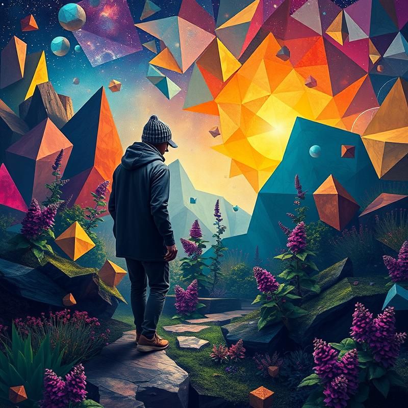 cubism style AI art