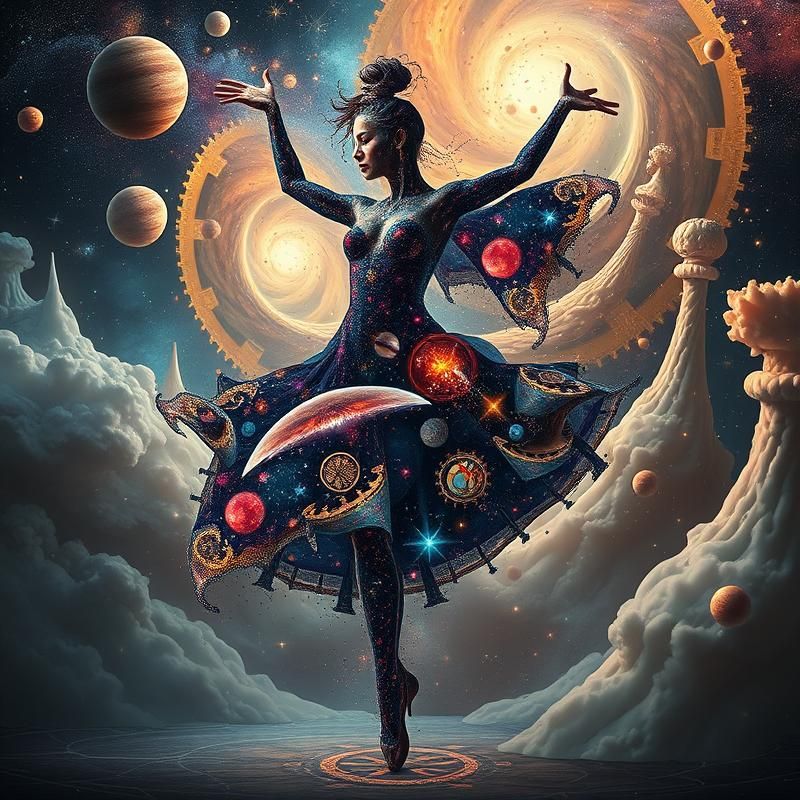 surrealism style AI art