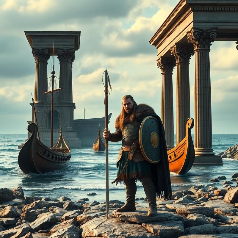 neo-classical style AI art
