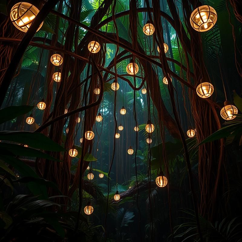 installation art style AI art