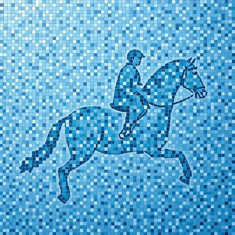 mosaic style AI art