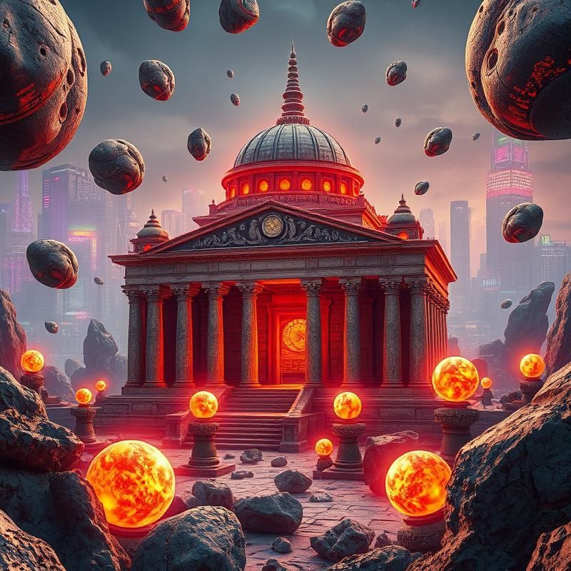 contemporary style AI art