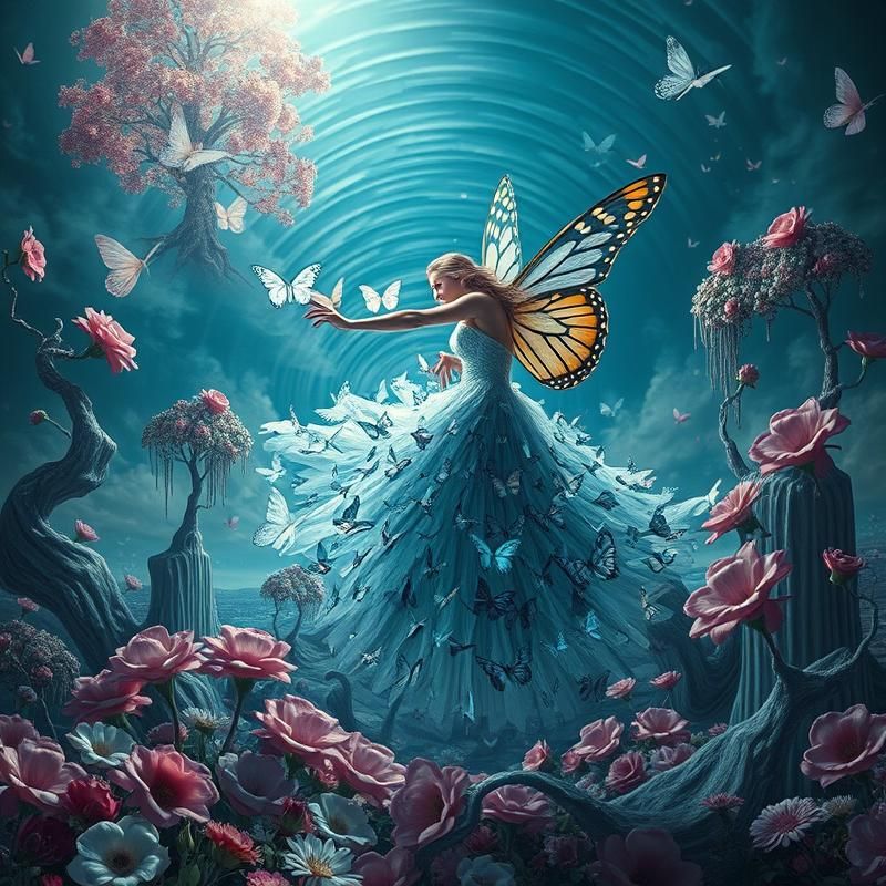 surrealism style AI art