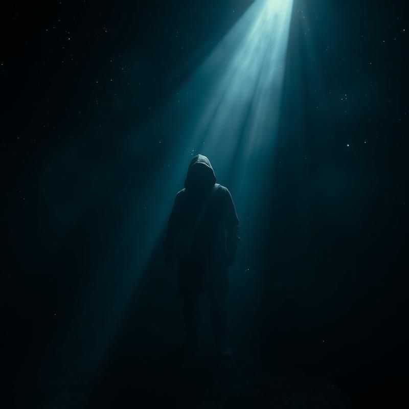 chiaroscuro style AI art