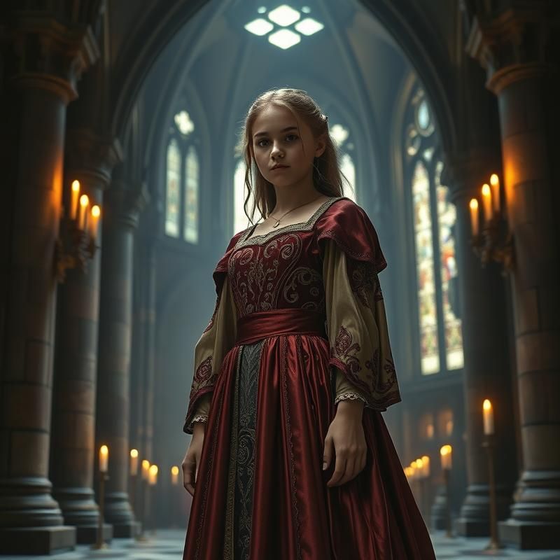 medieval style AI art